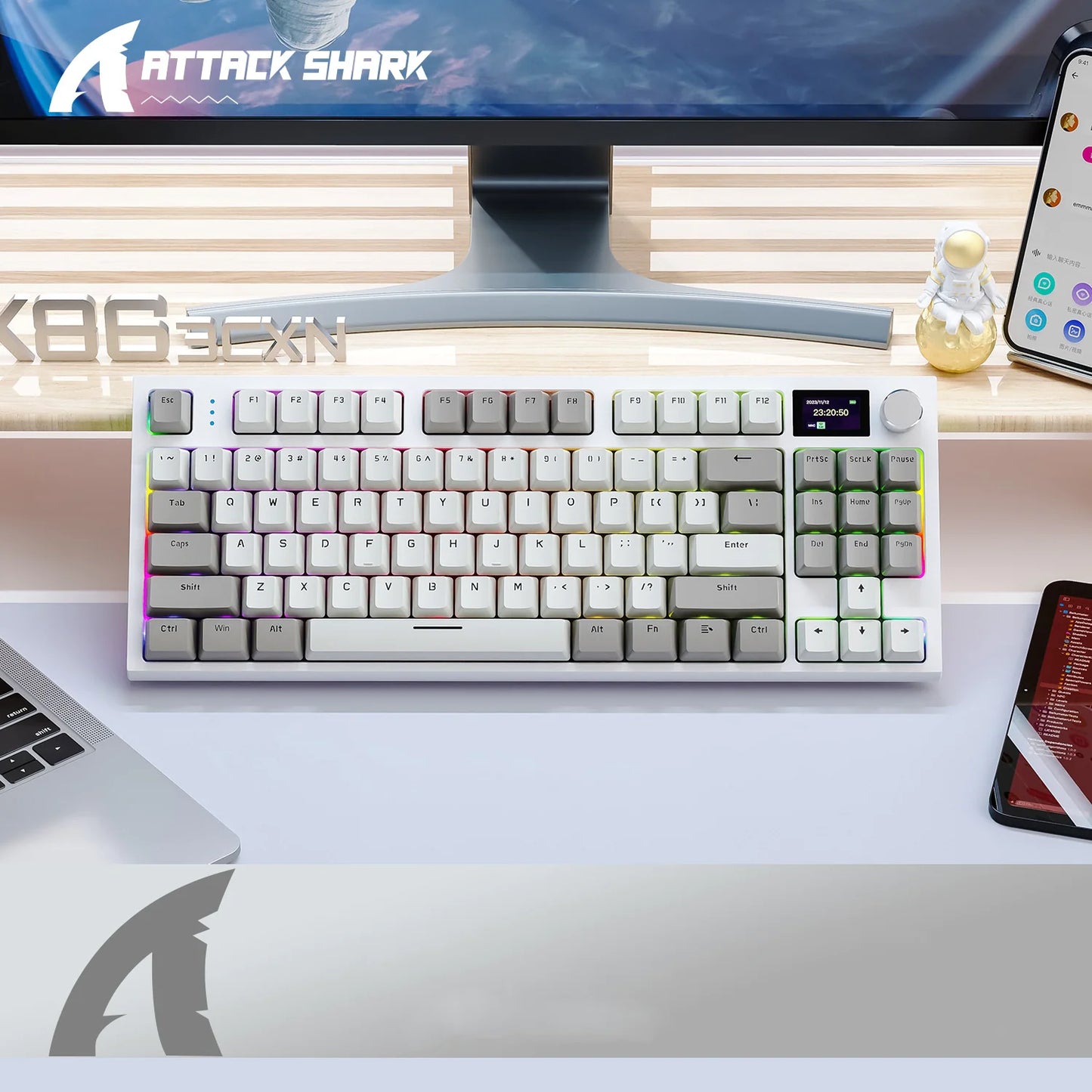 K86 RGB Bluetooth Wireless Gaming Keyboard