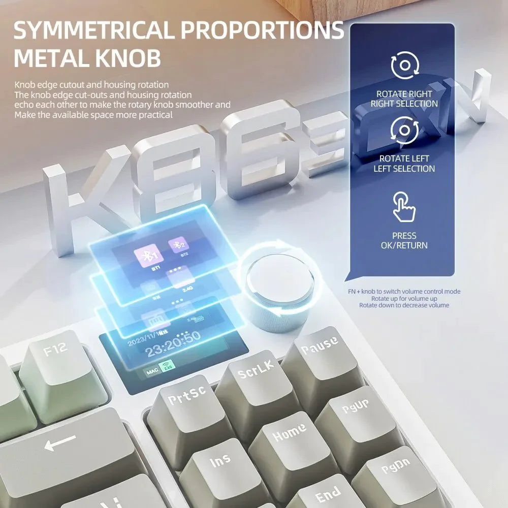 K86 RGB Bluetooth Wireless Gaming Keyboard