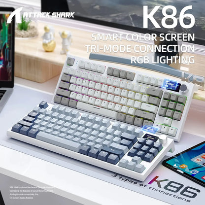 K86 RGB Bluetooth Wireless Gaming Keyboard